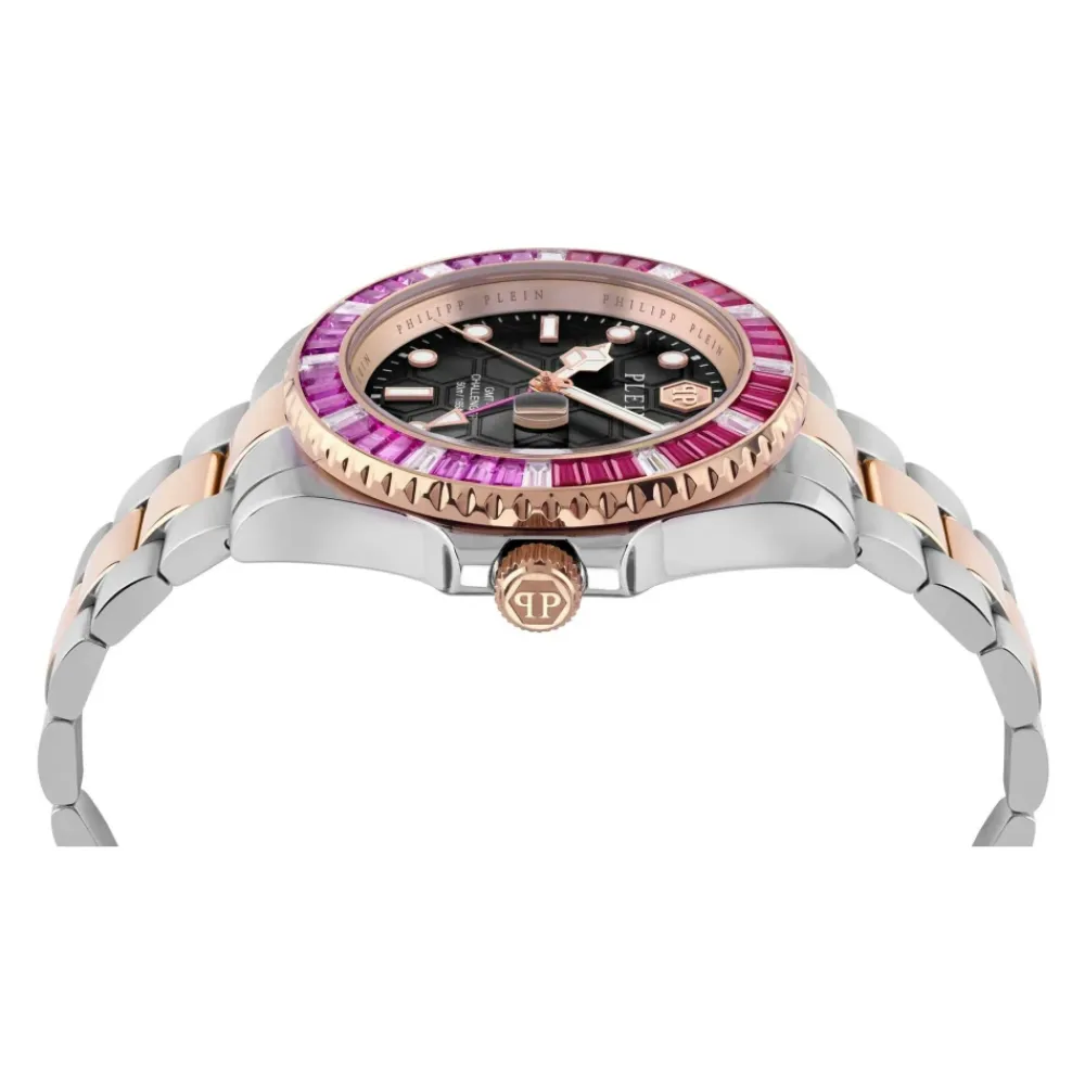 Ure<Philipp Plein GMT-I Challenger Baguettes Multifarvet