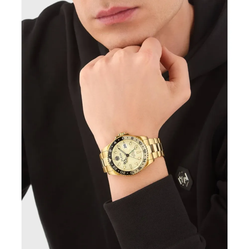 Ure<Philipp Plein GMT-I Challenger d Ur Gul