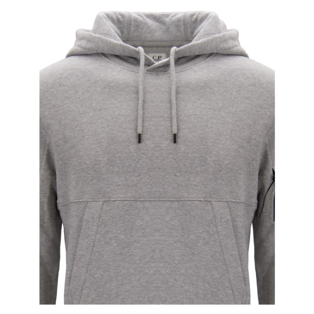 Trøjer<C.P. Company Goggle Hoodie Grå