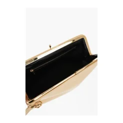 Clutch<Jil Sander Goji Skuldertaske i Champagne Beige