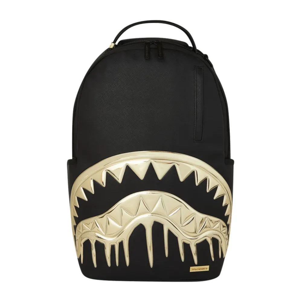 Rygsække^SPRAYGROUND Gold And Dangerous Rygsæk Sort