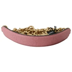 Tilbehør Til Tasker^Dolce & Gabbana Gold Chain Accessory Shoulder Strap Pink