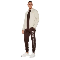 Træningsjakker<Emporio Armani EA7 Gold Label sweatshirt i viskoseblanding Beige