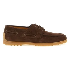 Sejlersko^Tod's Gommino Suede Boat Shoe Brun