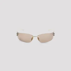 Solbriller|Solbriller^Balenciaga Gossip D-Frame Solbriller Gul