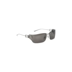 Solbriller|Solbriller<Balenciaga Gossip Square Sunglasses Grå