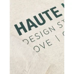 Sweatshirts|Striktrøjer & Sweatere<Haute L'Amitié Bomuld Logo Sweatshirt til Kvinder Grå