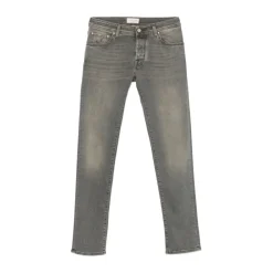Jeans<Jacob Cohën Fem-Lomme Knaphuls Jeans Grå