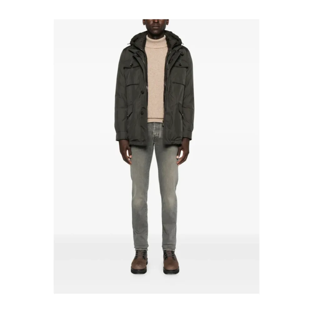 Jeans<Jacob Cohën Fem-Lomme Knaphuls Jeans Grå