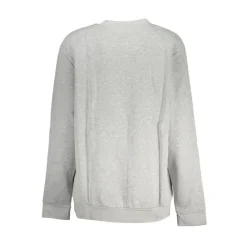 Sweatshirts|Striktrøjer & Sweatere^Cavalli Class Fleece Sweatshirt med Rund Hals Grå