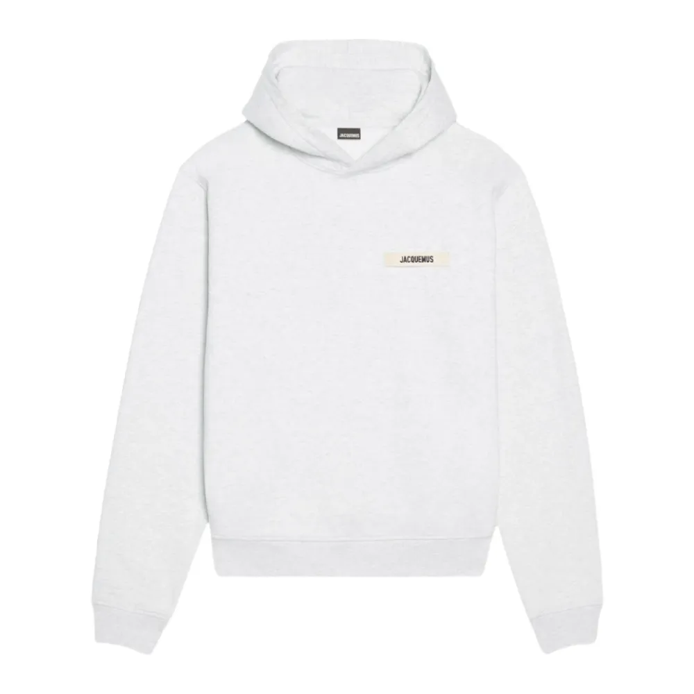 Trøjer^Jacquemus Hoodie Sweater Gros Grain Grå
