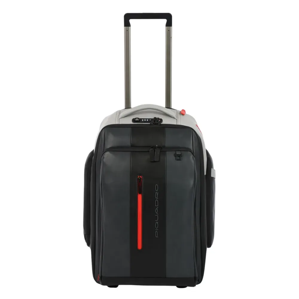 Kufferter<Piquadro kuffert med USB-port Grå
