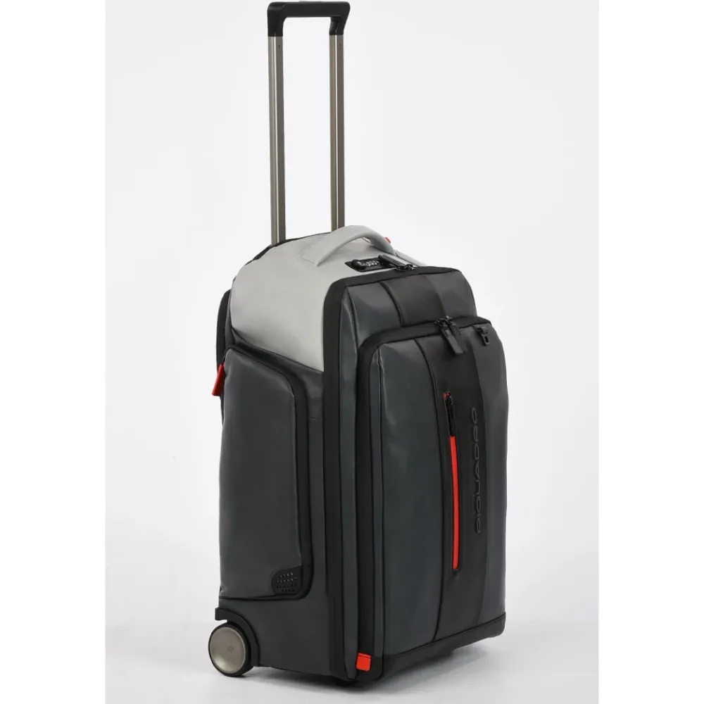 Kufferter<Piquadro kuffert med USB-port Grå