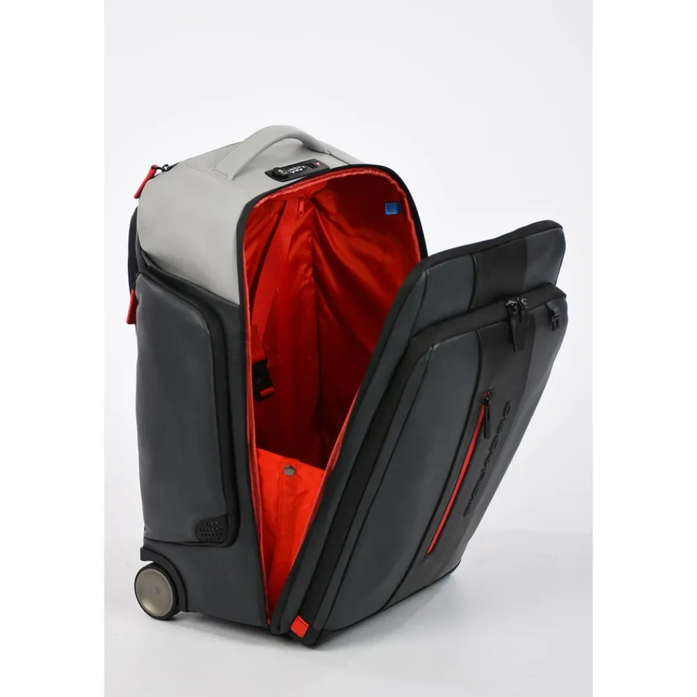 Kufferter<Piquadro kuffert med USB-port Grå