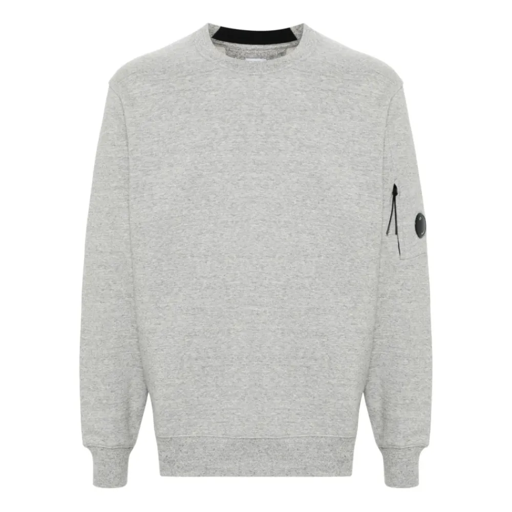 Sweatshirts<C.P. Company Logo Sweatshirt Grå