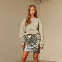 Sweatshirts<Sofie Schnoor Melange Ski Patrol Sweatshirt til Kvinder Grå