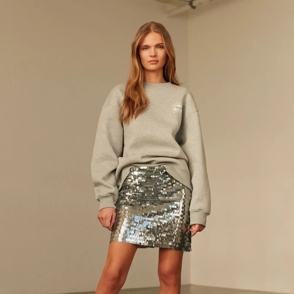 Sweatshirts<Sofie Schnoor Melange Ski Patrol Sweatshirt til Kvinder Grå