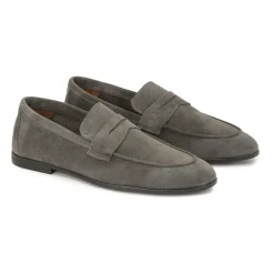 Loafers<Kazar ruskind loafers Grå