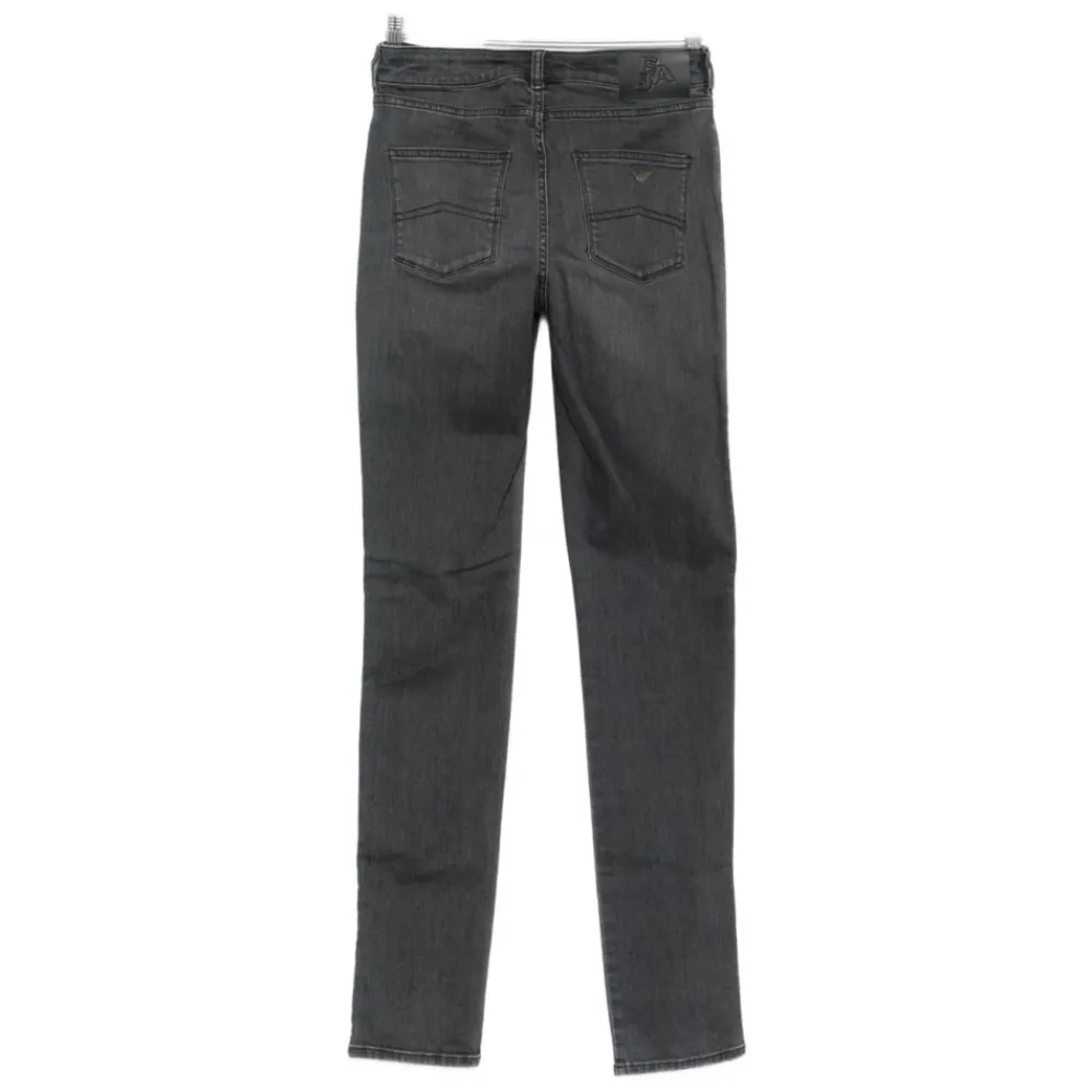 Jeans<Emporio Armani Silke & Nylon Jeans Grå