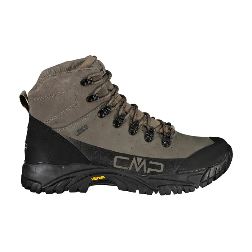 Trekkingsko^CMP Sneakers Vandtæt Læder Vibram Grå