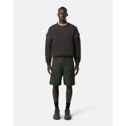 Sweatshirts<Stone Island Sweaters med Compass Logo Print Grå