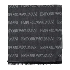 Halstørklæder Og Tørklæder<Emporio Armani Tørklæde Kollektion Grå