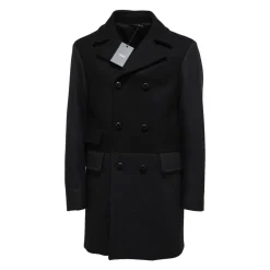 Frakker^Zegna Grå Uldjakke FF007 Sort