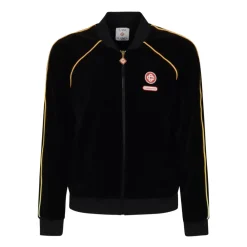 Træningsjakker<Casablanca Gradient Piping Velour Track Jacket Sort