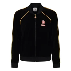 Træningsjakker<Casablanca Gradient Piping Velour Track Jacket Sort
