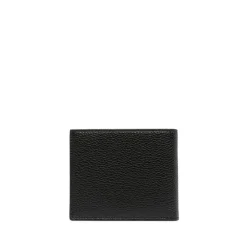 Punge & Kortholder<Tom Ford Grain Leather Classic Bifold Wallet Sort