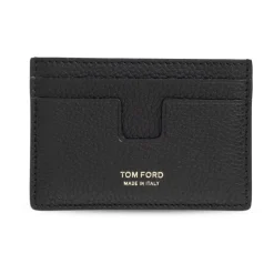 Punge & Kortholder^Tom Ford Grain Leather Classic Cardholder Sort