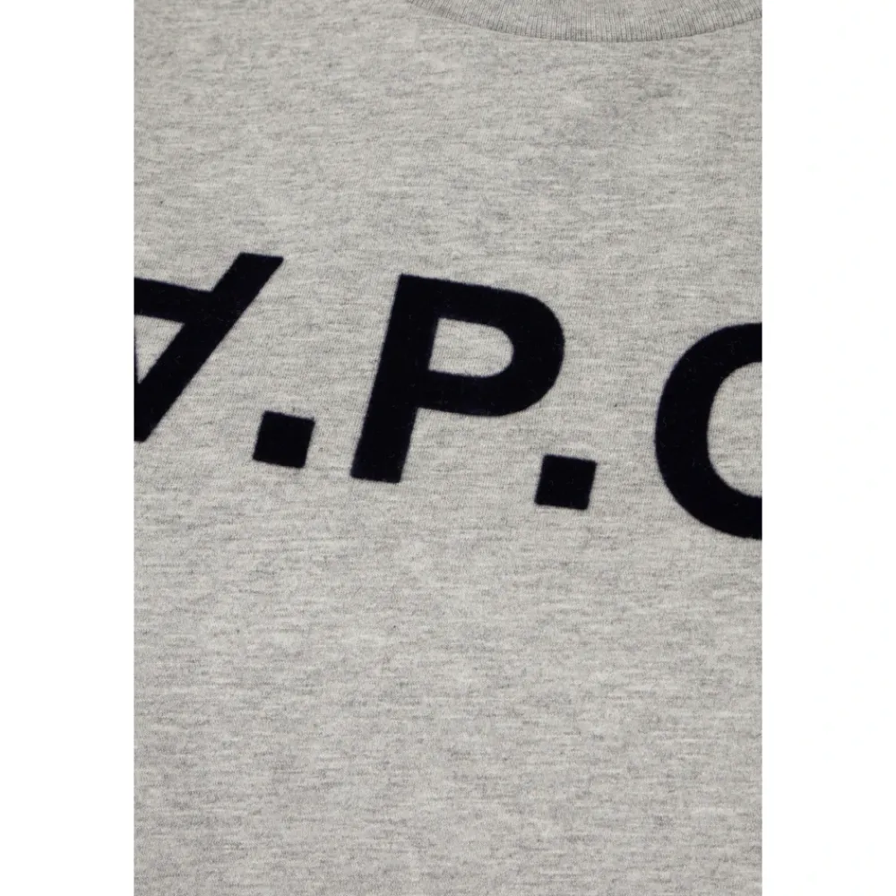 T-Shirts<A.P.C. Grand VPC T-shirt Grå