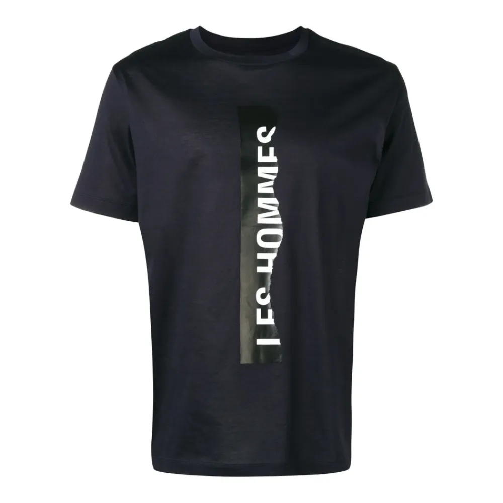 T-Shirts^Les Hommes Graphic T-Shirt Sort