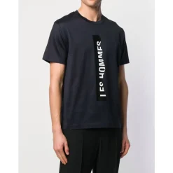 T-Shirts^Les Hommes Graphic T-Shirt Sort