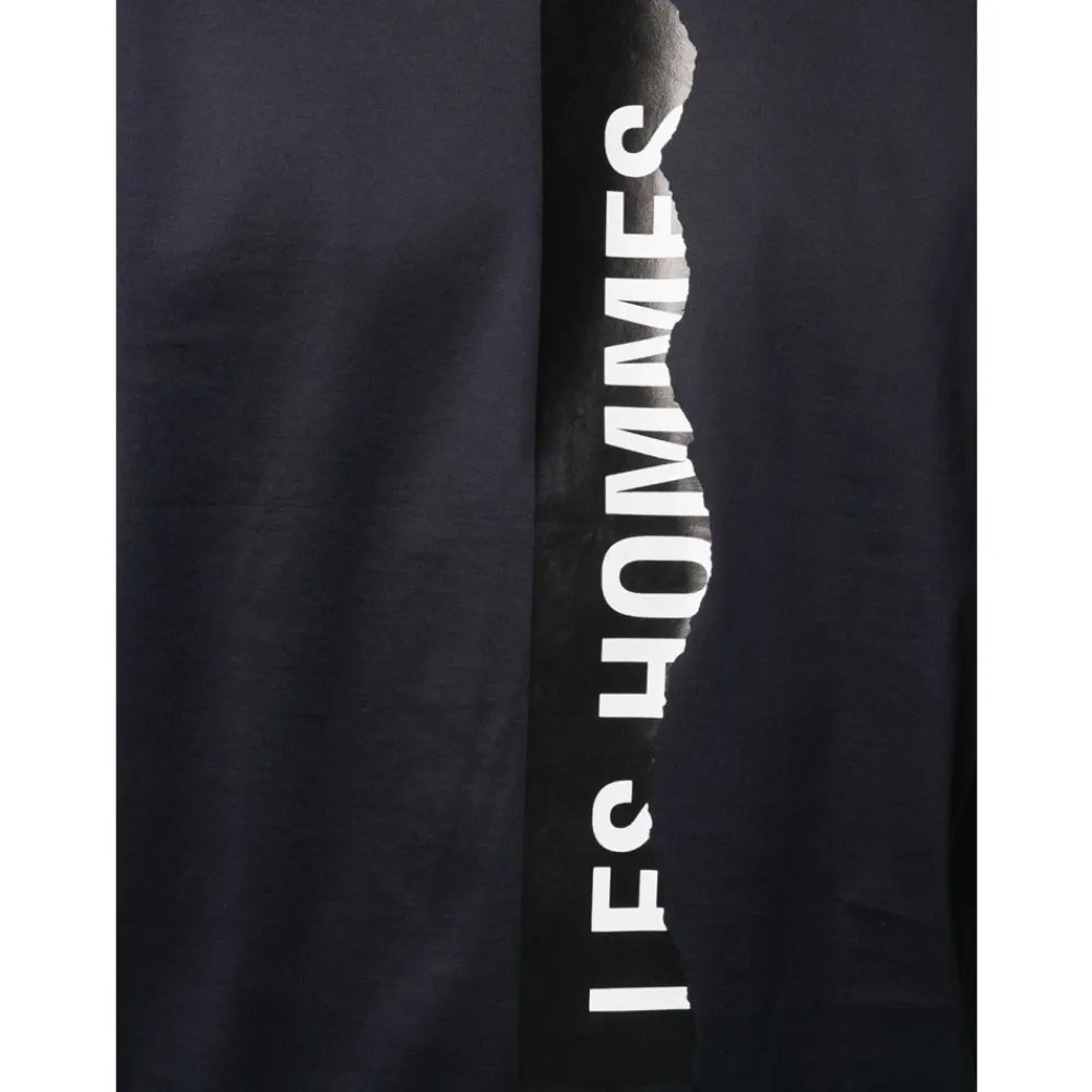 T-Shirts^Les Hommes Graphic T-Shirt Sort