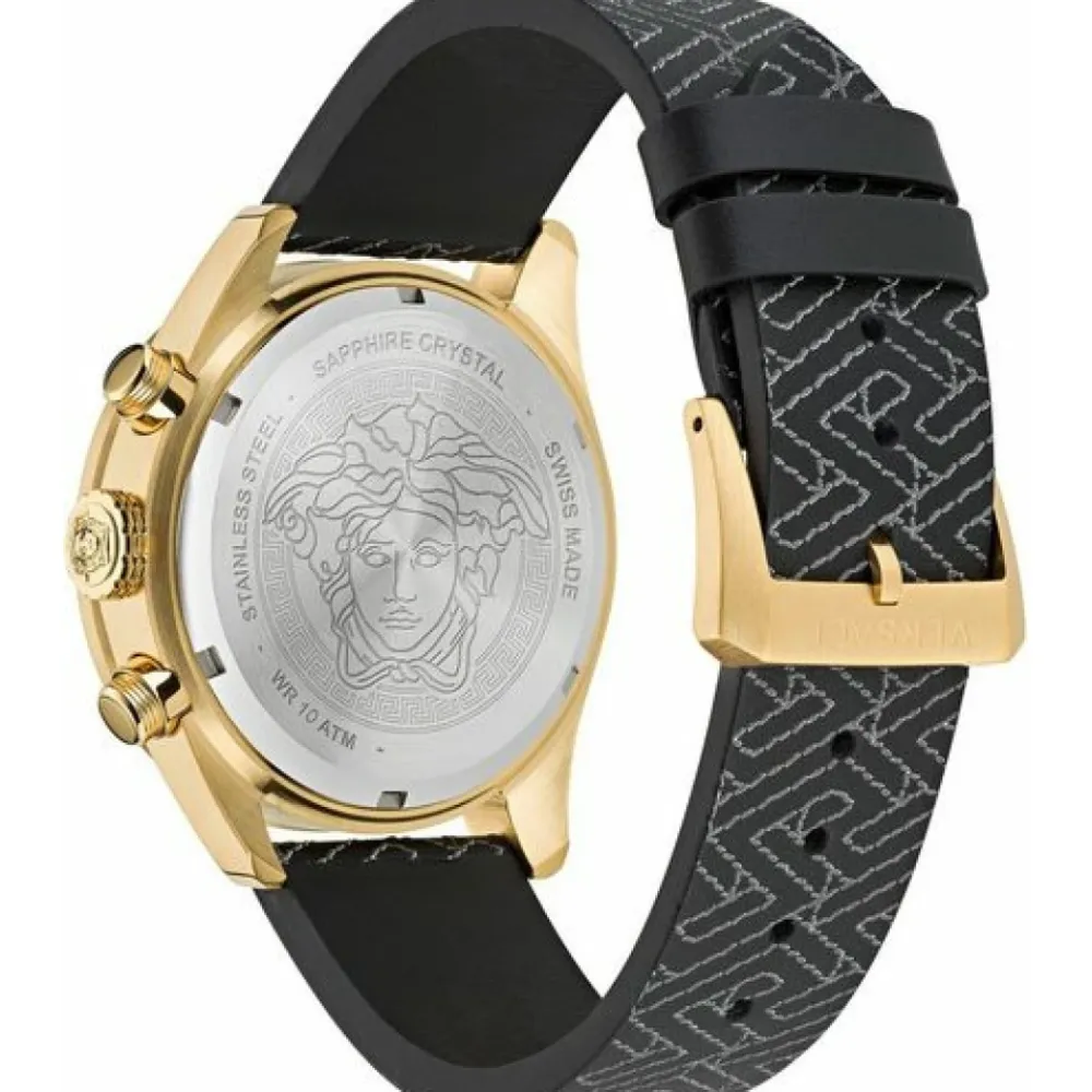 Ure<Versace Greca Dome Chrono Sort