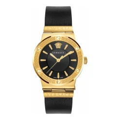 Ure<Versace Greca Logo Watch Gul