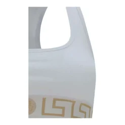 T-Shirts & Toppe<Versace Greca Sports BH Hvid