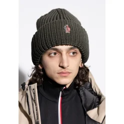 Huer, Kasketter & Hatte^Moncler Grenoble Apres-Ski Beanie Grøn