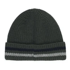 Huer & Kasketter<Moncler Børne Beanie med Logo Patch Grøn