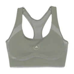 T-Shirts & Toppe<Adidas by Stella McCartney Gym BH Logo Undertøj Grøn