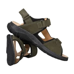 Sandaler^Ganter herresandal med aftagelig indersål Grøn