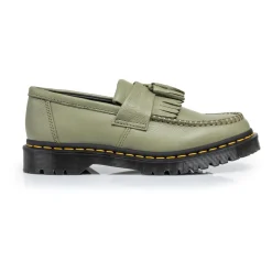 Loafers<Dr. Martens Læder Damesko Adrian Grøn