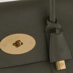 Håndtasker^Mulberry læder skuldertaske med lås Grøn