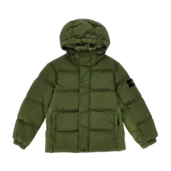 Jakker^Stone Island Letvægtsjakke til Drenge Grøn