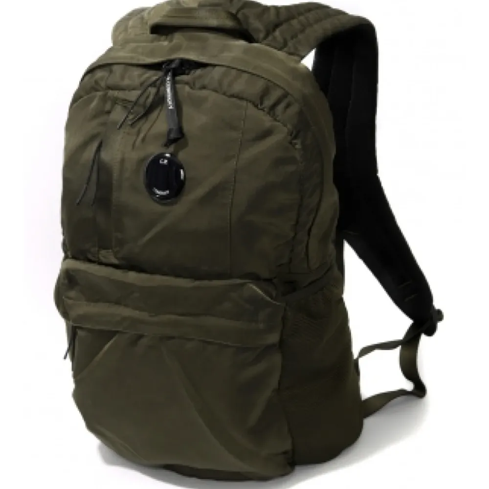 Rygsække<C.P. Company Linse Detalje Nylon Rygsæk Grøn