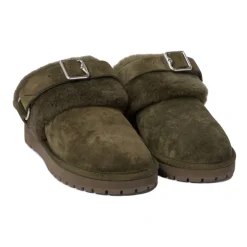 Hjemmesko<Burberry Loafer Sko Elegant Behagelig Stil Grøn