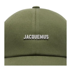 Huer, Kasketter & Hatte^Jacquemus Logo-Plaque Buet Skygge Hat Grøn