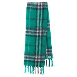 Halstørklæder Og Tørklæder^Burberry Mohair Uld Tørklæde Grøn