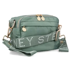 Tasker<Stella McCartney Nylon Crossbody Taske Grøn